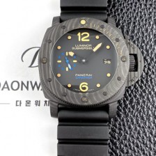 SA급 파네라이 남성용 루미노르 서브머서블 1950 카보테크 3데이즈 오토매틱 PAM00616 블랙 다이얼 PAN0455 xx