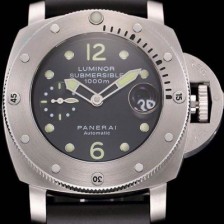 SA급 파네라이 남성용 1:1 수제공정형 루미너 서브미시블 팸 243 블랙다이얼 PAN0403 xx