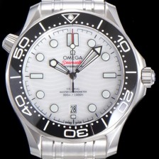 SA급 오메가 남성용 시마스터 210.30.42.20.04.001 다이버 300M 오메가 코-액시얼 마스터 크로노미터 42MM 화이트 다이얼 Calibre 3130타입 오토매틱 무브먼트 OMG05043 xx