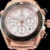 SA급 오메가 남성용 시마스터 플래닛오션 222.30.38.50.01 18k 로즈골드 크로노그래프 화이트 다이얼 오토매틱 무브먼트 OMG0030 xx