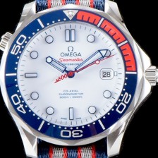 SA급 오메가 남성용 시마스터 212.32.41.20.04.001 VS사 다이버 300M 코-액시얼 41MM 커맨더즈 워치 화이트 다이얼 오리지날 동일 타입 1:1수제공정형 튜닝 오토매틱 무브먼트 OMG0521 xx