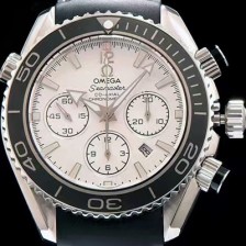 SA급 오메가 남성용 시마스터 코엑시엘 222.32.38.50.01 18k 로즈골드 크로노그래프 화이트 다이얼 오토매틱 무브먼트 OMG00015 xx
