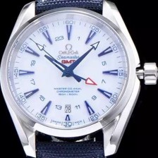 SA급 오메가 남성용 시마스터 지엠티 화이트 다이얼 오토매틱 무브먼트 OMG0314 xx