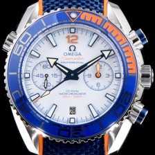 SA급 오메가 남성용 시마스터 플래닛 오션600M 215.32.46.51.04.001 OM사 코-액시얼 마스터 크로노미터 크로노그래프 화이트다이얼 오토매틱 무브먼트 OMG0002 xx