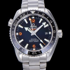 SA급 오메가 남성용 시마스터 232.30.44.22.01.002 플래닛 오션 코엑시얼 지엠티 블랙다이얼 OMG00017 xx