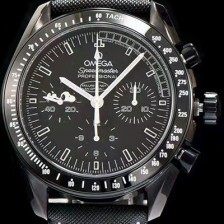 SA급 오메가 남성용 스피드마스터 문워치 기념 리미티드 에디션 크로노그래프 블랙 세라믹 베젤 블랙 다이얼 오토매틱 무브먼트 OMG00006 xx