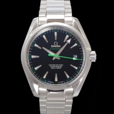 SA급 오메가 남성용 씨마스터 231.10.42.21.01.004 아쿠아테라 150M 코-액시얼 골프 에디션 41.5mm 블랙 다이얼 오토매틱 무브먼트 omg20223 xx