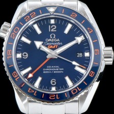 SA급 오메가 남성용 시마스터 플래닛 오션 코엑시얼 지엠티 블랙다이얼 OMG0114 xx