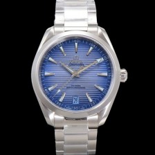 SA급 오메가 남성용 씨마스터 신제품 220.10.41.21.03.005 아쿠아테라 코-액시얼 41mm 오토매틱 Cal.8900 타입 메탈줄 썸머 블루 다이얼 omg20248 xx