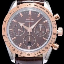 SA급 오메가 남성용 스피드마스터 1957 브라운 다이얼 오토매틱 무브먼트 OMG0345 xx