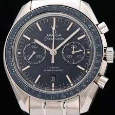SA급 오메가 남성용 스피드마스터 크로노그래프 블루다이얼 OMG0153 xx