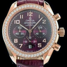 SA급 오메가 남성용 스피드마스터 퍼플 다이얼 쿼츠 OMG00009 xx