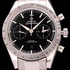 SA급 오메가 남성용 스피드마스터 크로노그래프 블랙다이얼 OMG0101 xx