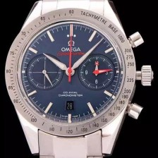 SA급 오메가 남성용 스피드마스터 크로노그래프 블루다이얼 OMG0105 xx