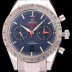 SA급 오메가 남성용 스피드마스터 크로노그래프 블루다이얼 OMG0105 xx