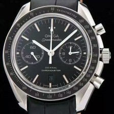 SA급 오메가 남성용 스피드마스터 크로노그래프 블랙다이얼 블랙베젤 OMG0101 xx