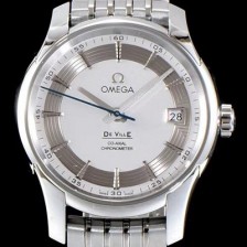 SA급 오메가 남성용 드빌 8500 오토매틱 무브먼트 화이트 다이얼 OMG0152 xx