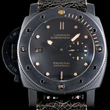 SA급 파네라이 남성용 서브멀시브 3데이즈 세라미카 데스트로 PAM00607 오토매틱 Cal.P9000 타입 47mm 블랙 다이얼 pan5221 xx