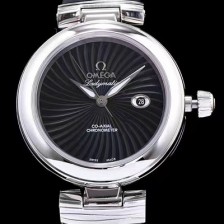 SA급 오메가 여성용 드빌 블랙 다이얼 오토매틱 무브먼트 OMG0005 xx