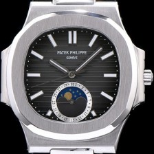 SA급 파텍필립 남성용 노틸러스 그레이 다이얼 오토매틱 무브먼트 PAT0232 xx