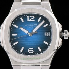 SA급 파텍필립 남성용 노틸러스 스위스 쿼츠 블루 다이얼 PAT0210 xx