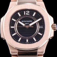 SA급 파텍필립 여성용 노틸러스 7010/1R-010 하이엔드 최고급 18k 로즈골드 블랙 텍스쳐 다이얼 브레이슬릿 스위스 정품 쿼츠 무브먼트 PAT0100 xx