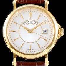 SA급 파텍필립 남성용 칼라트라바 화이트다이얼 39mm PAT0400 xx