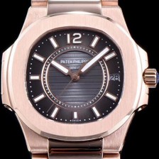 SA급 파텍필립 여성용 노틸러스 7011/1R-010 하이엔드 최고급형 18k 로즈골드 브라운 텍스쳐 다이얼 브레이슬릿 스위스 정품 쿼츠 무브먼트 PAT0101 xx