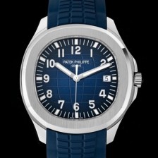 SA급 파텝필립 남성용 아아쿠아넛 럭셔리 스포츠워치 Ref. 5168G-001 42mm 오토매틱 Cal.26-330 타입 블루 엠보싱 다이얼 pat2223 xx