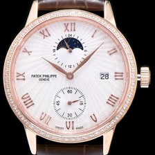 SA급 파텍필립 남성용 그렌드 컴플리케이션 화이트 다이얼 오토매틱 무브먼트 PAT0213 xx