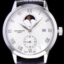 SA급 파텍필립 남성용 그렌드 컴플리케이션 화이트 다이얼 오토매틱 무브먼트 PAT0210 xx