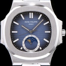 SA급 파텍필립 남성용 노틸러스 블루 다이얼 오 PAT0233 xx