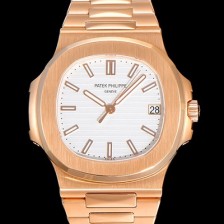 SA급 파텍필립 남성용 노틸러스 5711J  암스테르담 빈티지 18k로즈골드 Cal.324 S C타입무브 오토매틱 40미리 화이트다이얼 PAT73824 xx