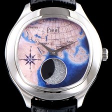 SA급 피아제 남성용 블랙-타이 BLACK -TIE G0A38569 퀸터센셜리 엠퍼라도 XL 문페이즈 픽첼 다이얼 오토매틱 무브먼트 PIA4250 xx