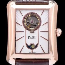 SA급 피아제 남성용 엠퍼라도 화이트 다이얼 오토매틱 무브먼트 PIA4231 xx