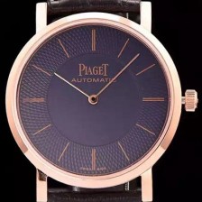 SA급 피아제 남성용 피아제 G0A35132 알티플래노 울트라-씬 빈티지 모델 18k로즈골드 블루 & 텍스쳐 다이얼 스위스 ETA 2824-A2오토매틱 무브먼트 PIA4205 xx