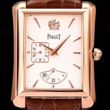 SA급 피아제 남성용 엠페라도 로즈골드 33mm 시리즈 화이트다이얼 PIA4200 xx