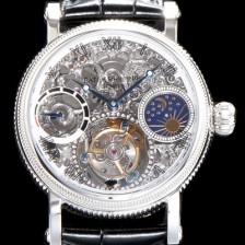 SA급 파텍필립 남성용 그렌드 컴플리케이션 문페이즈 세귤 리얼 투어빌론 최상급 쥬얼 다이아몬드 베젤 스켈레톤 다이얼 PAT0403 xx