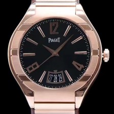 SA급 피아제 남성용 폴로 블랙 다이얼 오토매틱 무브먼트 PIA4231 xx