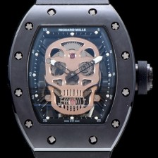 SA급 리차드밀레 남성용 리차드밀레 RM52-01 스컬 워치 스켈레톤&해골무늬 다이얼 오토매틱 무브먼트 RIC0450 xx