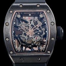 SA급 리차드밀레 남성용 리차드밀레 RM035 골드&세라믹 에디션!! KV 이너베젤 스켈레톤 다이얼 오토매틱 무브먼트 RIC0400 xx