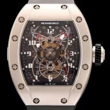 SA급 리차드밀레 남성용 RM022 스켈레톤 다이얼 블랙 러버 스트랩 오토매틱 무브먼트 RIC0401 xx