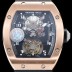 SA급 리차드밀레 남성용 최초의 모델 RM001 투르비용 컬렉션UP!! 고급스러운 18K 로즈골드 블랙&스켈레톤 다이얼 아시안 투어빌론 탑재 무브먼트 RIC0400 xx