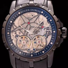 SA급 로저드뷔 남성용 스켈레톤 다이얼 아시안 오토매틱 ROG4240 xx