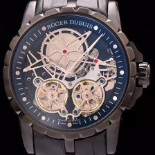 SA급 로저드뷔 남성용 스켈레톤 다이얼 아시안 오토매틱 ROG4200 xx