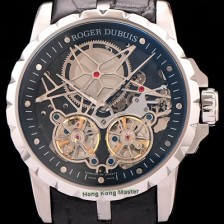 SA급 로저드뷔 남성용 스켈레톤 다이얼 아시안 오토매틱 ROG4205 xx