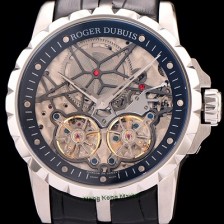 SA급 로저드뷔 남성용 스켈레톤 다이얼 아시안 오토매틱 ROG4200 xx