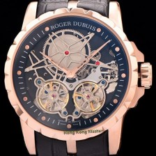 SA급 로저드뷔 남성용 스켈레톤 다이얼 아시안 오토매틱 ROG4203 xx