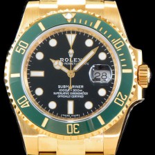 SA급 로렉스 남성용 New 업그레이드형!! 서브마리너 데이트 그린 세라믹 베젤UP!! 고급스러운 18K 옐로우골드 블랙 다이얼 브레이슬릿 오토매틱 무브먼트 ROL0530 xx