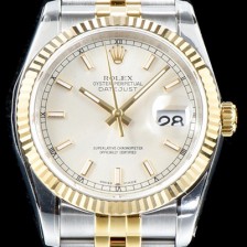 SA급 로렉스 남성용 1:1퀄리티!! 데이져스트 116233 오이스터 36mm 18K 옐로우골드 화이트 실버 다이얼 쥬빌리 브레이슬릿 칼리버 3135타입 오토매틱 무브먼트 ROL0042 xx